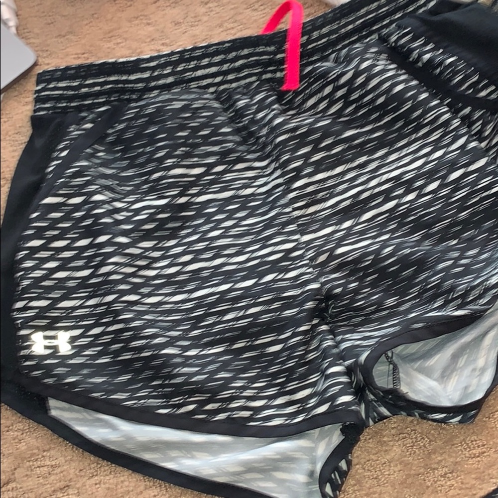 UA running shorts